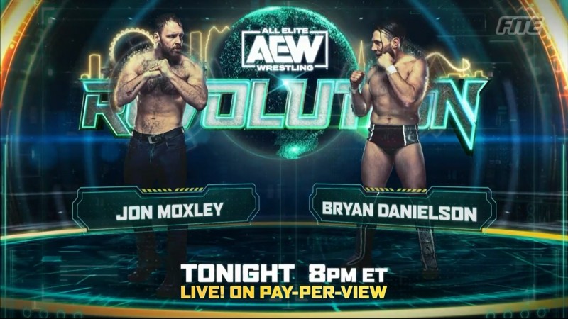 Jon Moxley Vs Bryan Danielson Revolution 2022 Tokyvideo