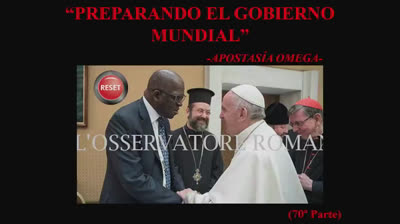 70 - Preparando el gobierno mundial