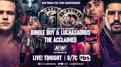 Jurassic Express Vs The Acclaimed - Campeonatos Mundiales en Parejas de AEW - Dynamite 09/03/2022