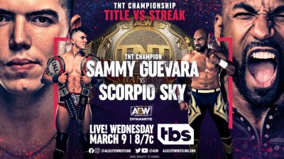 Sammy Guevara Vs Scorpio Sky - Campeonato de TNT - Dynamite 09/03/2022