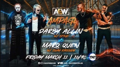 Darby Allin Vs Marq Quen - Rampage 11/03/2022
