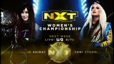 IO SHIRAI VS TONI STORN - NXT 10 DE MARZO DE 2021