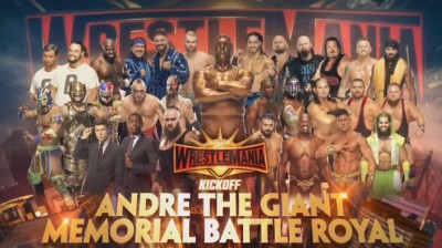 ANDRE THE GIANT MEMORIAL BATTLE ROYAL MEN'S - WRESTLEMANIA 35 KICK OFF