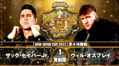Zack Sabre Jr. Vs Will Ospreay - New Japan Cup 2022 Noche 13