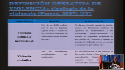 Mujer, violencia de género y exclusión social (Pilar Gomiz Pascual). Segundo panel de debate Sectores vulnerables excluidos