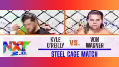 KYLE O'REILLY VS VON WAGNER - NXT 7 DE DICIEMBRE DE 2021