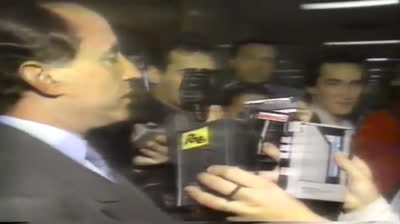 Agresión de Ruiz Mateos a Miguel Boyer. "Te pego, leche, te pego, leche"