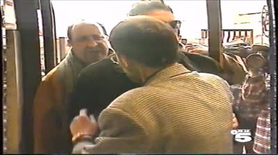 Pelea entre Jesus Gil, Caneda y Fidalgo (1996)