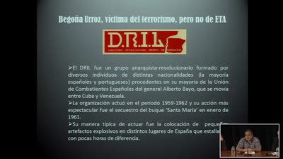 19. Comunicación 1. Begoña Urroz, víctima del terrorismo, pero no de ETA