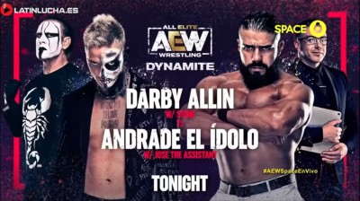 Darby Allin Vs Andrade El ídolo - Dynamite 30/03/2022