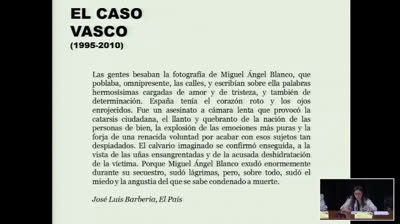 04. El caso vasco, de la barbarie terrorista al reto de escribir el relato (María Jiménez Ramos)