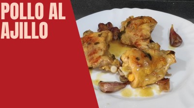 Pollo al ajillo