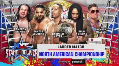 Carmelo Hayes vs Cameron Grimes vs Solo Sikoa vs Grayson Waller vs Santos Escobar (Full Match)