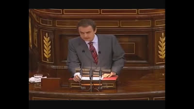 Legalización del matrimonio homosexual en España con el voto en contra de PP y CIU (30-06-2005)