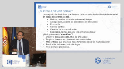 Las ciencias sociales en la sociedad del conocimiento (Emilio Lamo de Espinosa). 2017