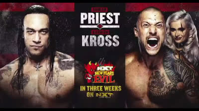 DAMIAN PRIEST VS KARRION KROS - NXT NEW YEARS EVIL 2021