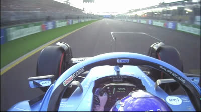 La vuelta de la Q3 y eel accidente de Fernando Alonso en Australia || F1 2022