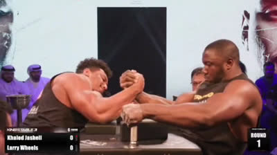 King of the table 3 Larry wheels vs Khaled