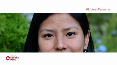 Presentación de Indira Huilca (Líderes 2021). Fundacion Consejo España Peru