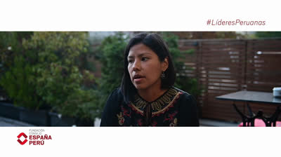 Entrevista a Indira Huilca (Líderes 2021). Fundación Consejo España Perú