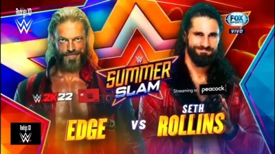 Edge Vs Seth Rollins - Summerslam 2021